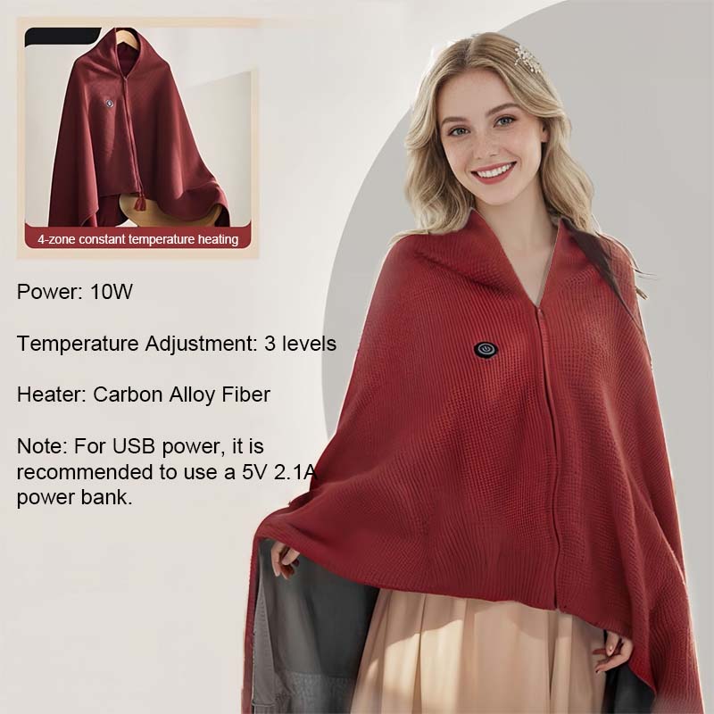 USB draagbare wasbare warmtedeken