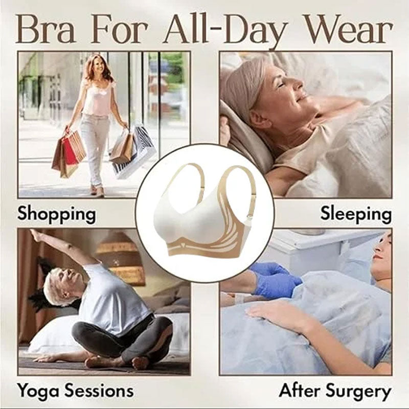 Koop 2 krijg 1 gratis (3st)❤️Anti-Sagging Draadvrije Push-Up BH