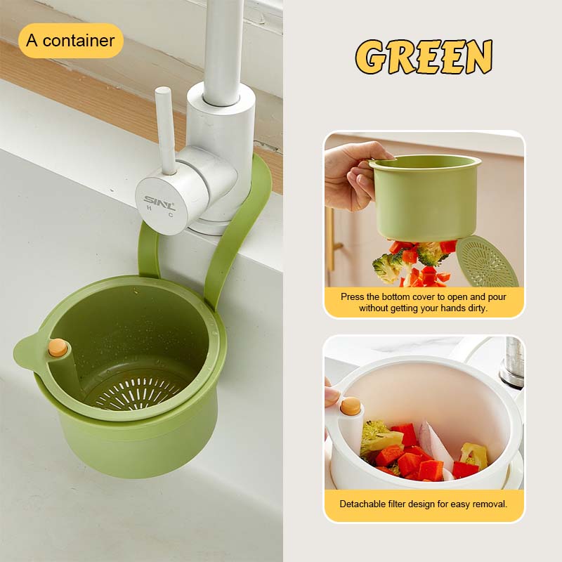 2 in 1 AFVOER BASKET VOOR KEUKEN KABINET