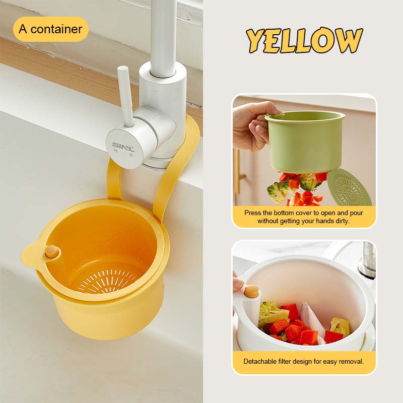 2 in 1 AFVOER BASKET VOOR KEUKEN KABINET