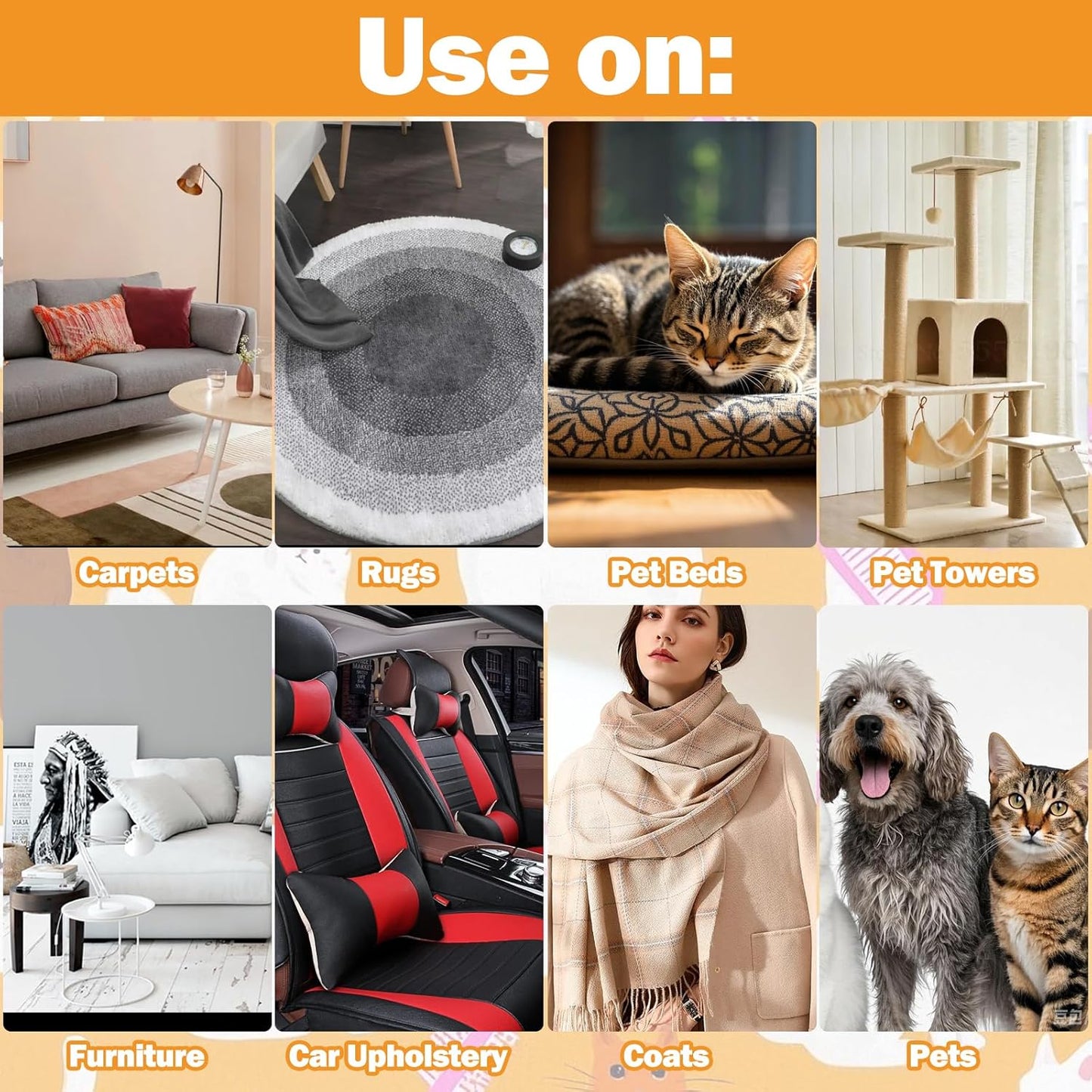 ⏳Beperkte tijd 50% KORTING💥Handschoenen voor het verwijderen van huisdierenhaar🐱🐕