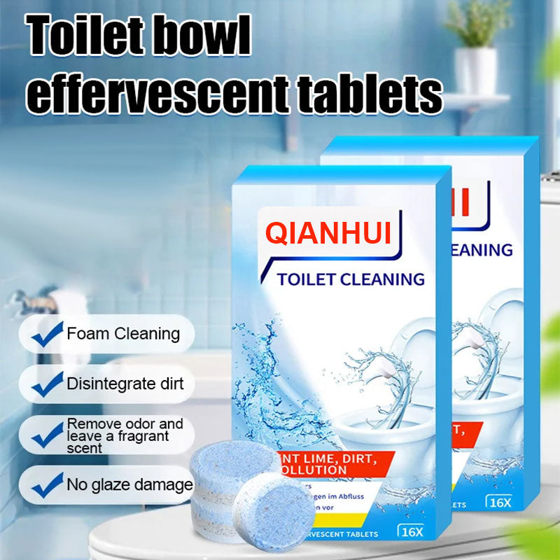 🔥Koop 2, krijg 3 gratis - 🍋 Toiletreiniger met citroengeur Tabletten