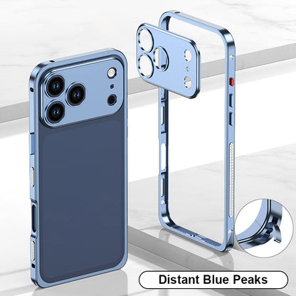 Metalen lens aluminiumlegering frame mobiele telefoon geval