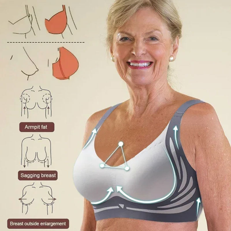 Koop 2 krijg 1 gratis (3st)❤️Anti-Sagging Draadvrije Push-Up BH