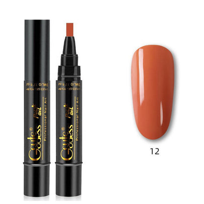 Eénstapslijm Drie-in-één nagellakpotlood