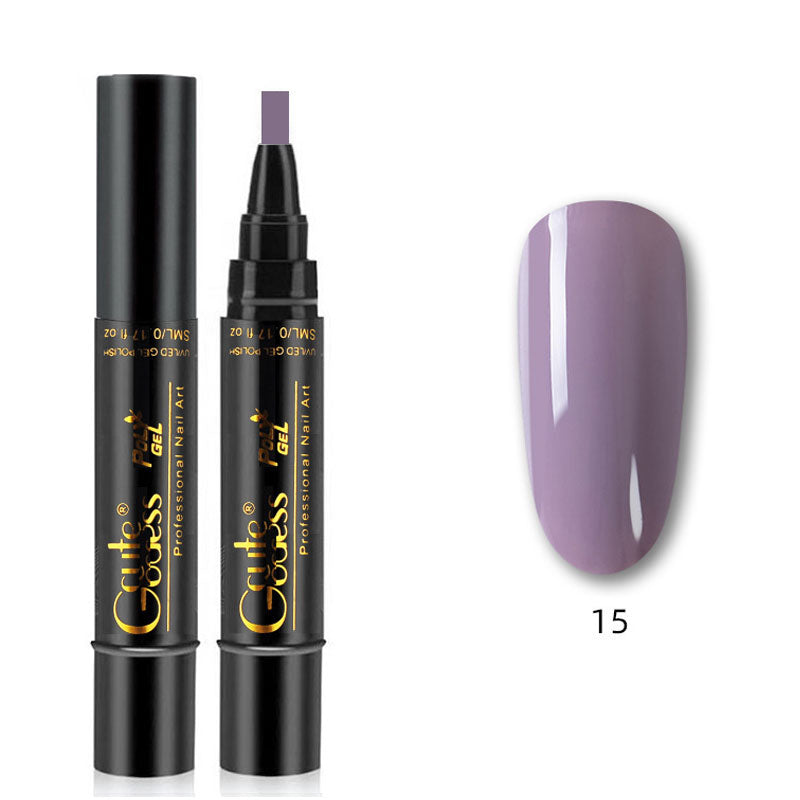 Eénstapslijm Drie-in-één nagellakpotlood