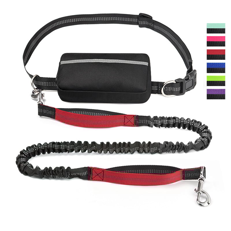 Handsfree hondenriem met praktisch heuptasje