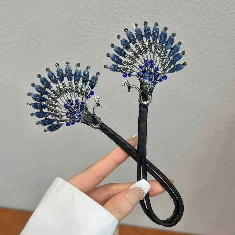 【💞Koop 1 en krijg 1 gratis】🦚Fashion Retro Pauw Haaraccessoires