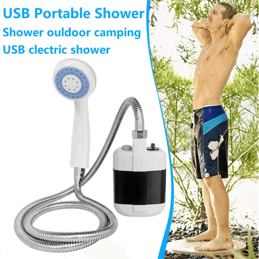 🚿 Blijf fris buiten - Draagbare campingdouche met instelbaar debiet - Voor eenvoudig en handig schoonmaken buiten!