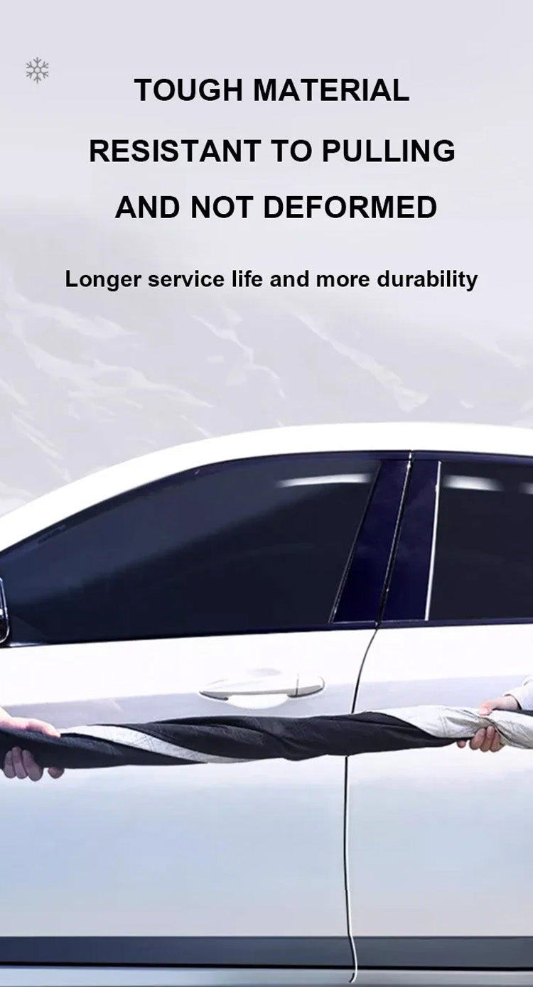 Magnetische sneeuwhoes voor auto'