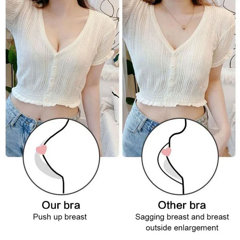 Koop 2 krijg 1 gratis (3st)❤️Anti-Sagging Draadvrije Push-Up BH