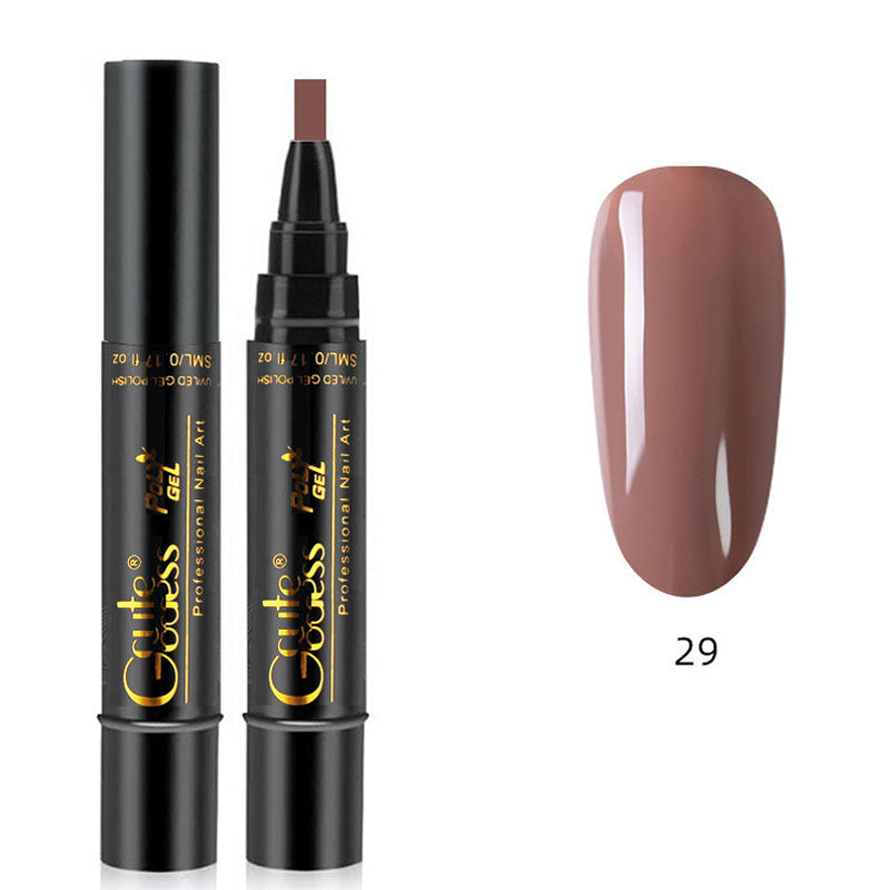 Eénstapslijm Drie-in-één nagellakpotlood