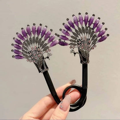 【💞Koop 1 en krijg 1 gratis】🦚Fashion Retro Pauw Haaraccessoires