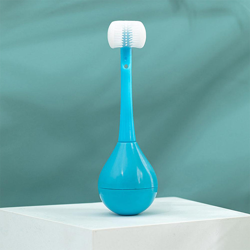 🔥 Superdeal! 35% Korting! – 3-Zijden Kinder Tandenborstel – Zacht & Effectief Reinigen