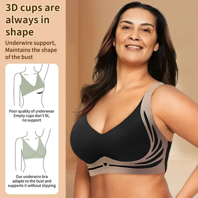 Koop 2 krijg 1 gratis (3st)❤️Anti-Sagging Draadvrije Push-Up BH