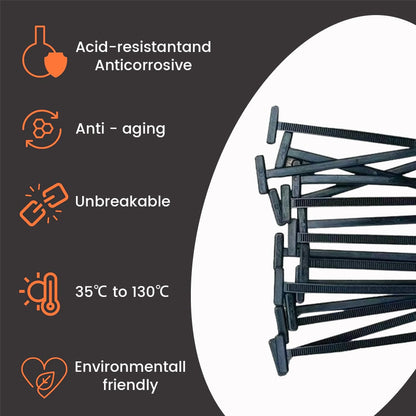 Nylon universele kabelbindergesp