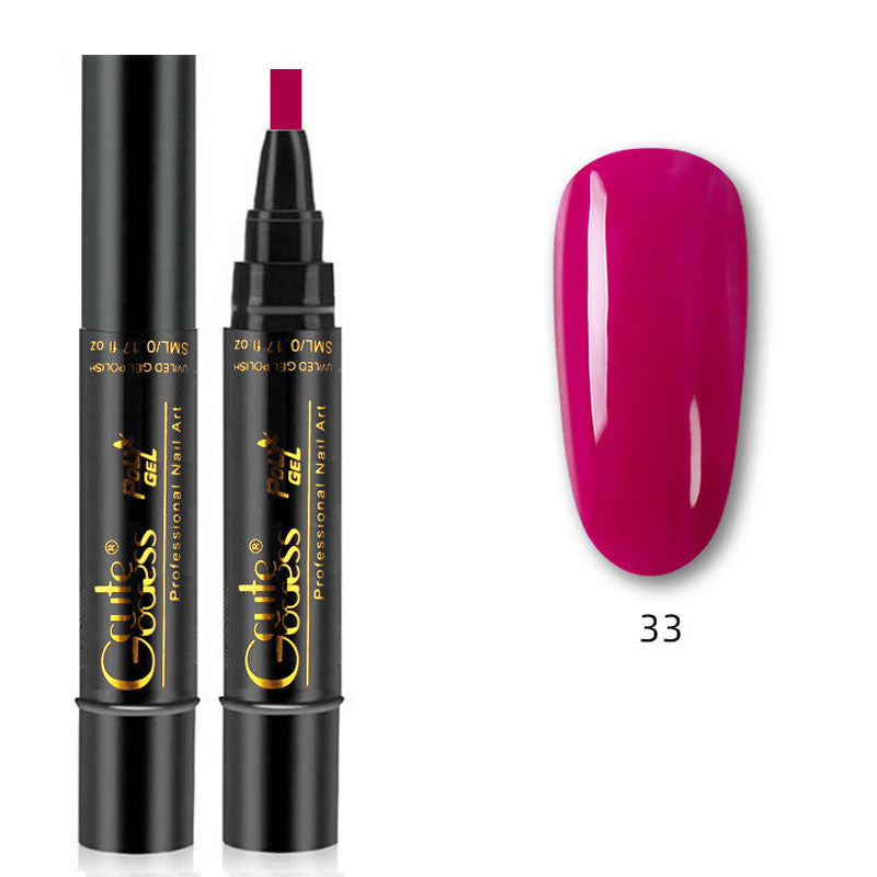 Eénstapslijm Drie-in-één nagellakpotlood