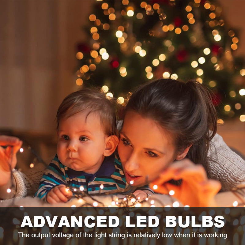 🎄 LED Ring Vijfpuntige Ster Kerstboomverlichting 🎄