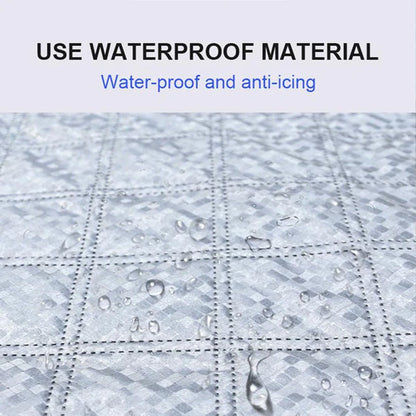 Magnetische sneeuwhoes voor auto'