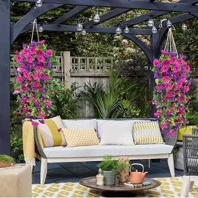 Het perfecte tuinornament - 🌺 Simulatie Eucalyptus Petunia Wijnstok