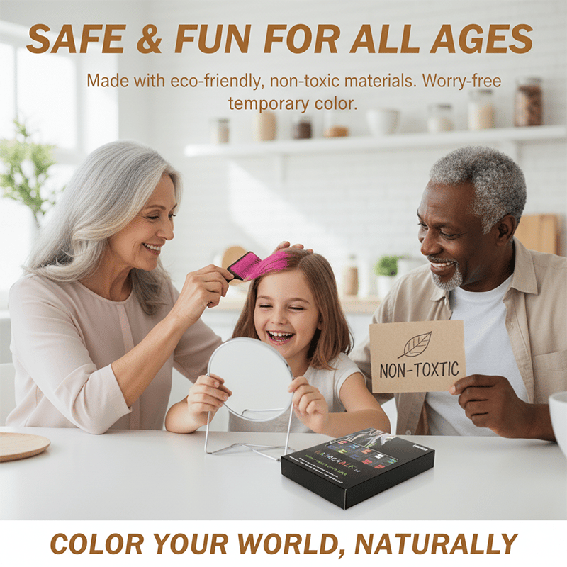 ✨Feestelijke, grappige haarborstel