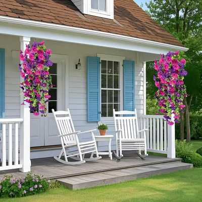 Het perfecte tuinornament - 🌺 Simulatie Eucalyptus Petunia Wijnstok