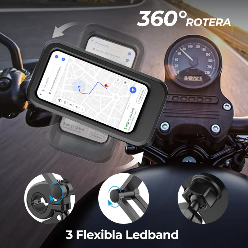 🔥Universeel Waterdichte Telefonhouder voor Fiets en Motor