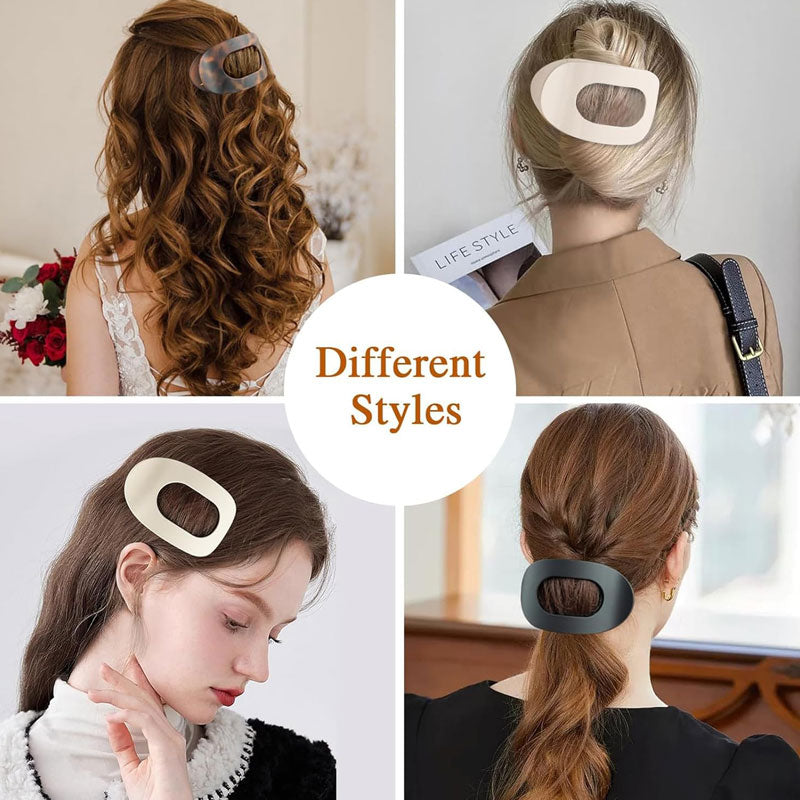 Ovale haargrijperset (4 stuks)