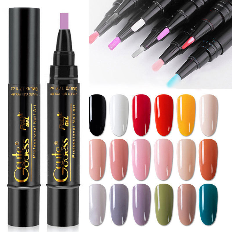 Eénstapslijm Drie-in-één nagellakpotlood