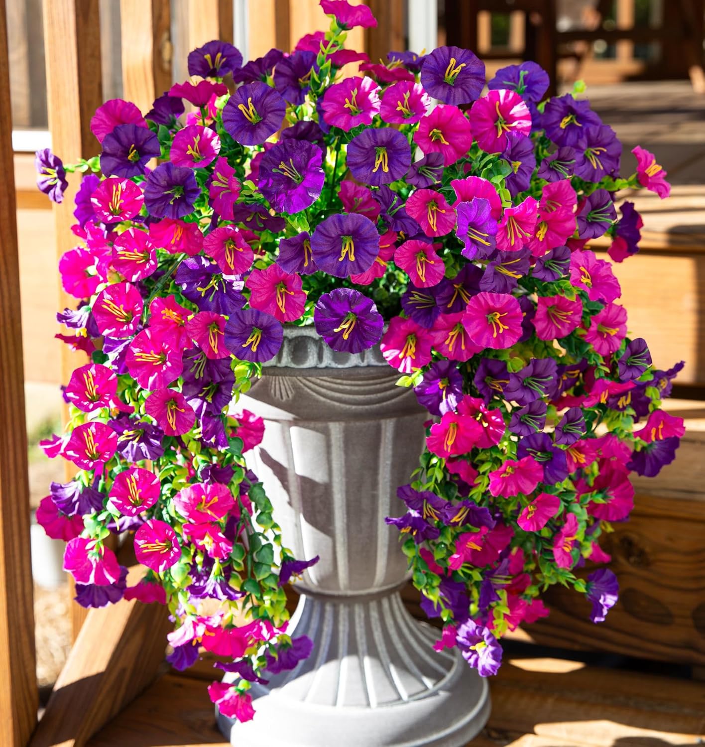 Het perfecte tuinornament - 🌺 Simulatie Eucalyptus Petunia Wijnstok