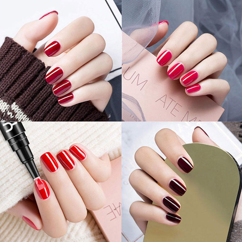 Eénstapslijm Drie-in-één nagellakpotlood