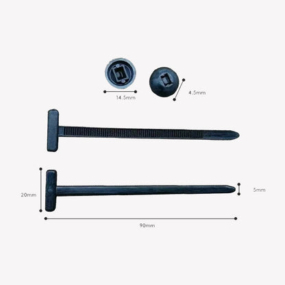 Snap-Fit Nylon Bevestigingsclip voor Auto Reparaties