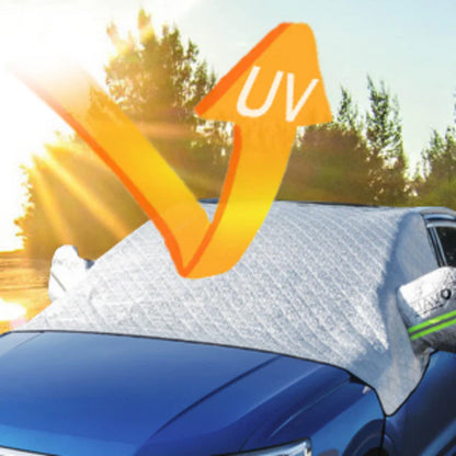 Magnetische sneeuwhoes voor auto'