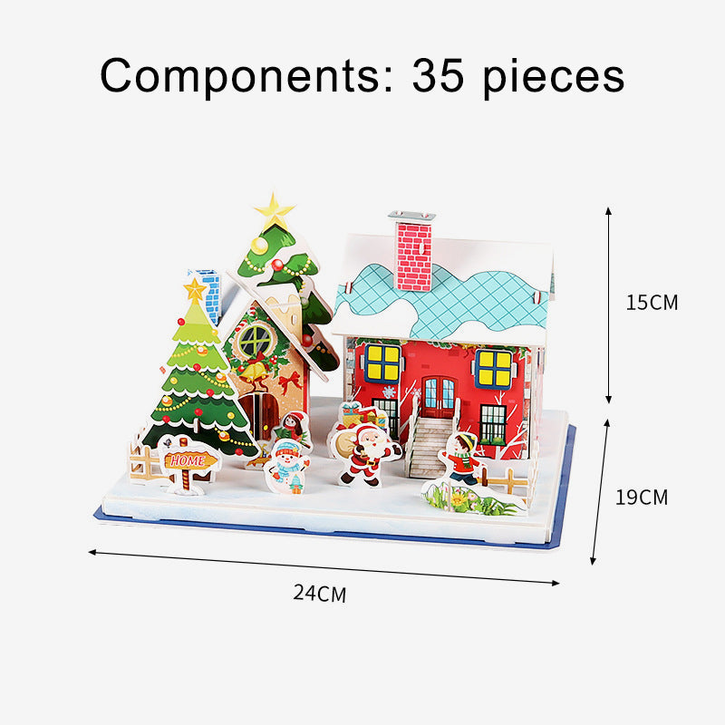 Kerstmis 3D-puzzel