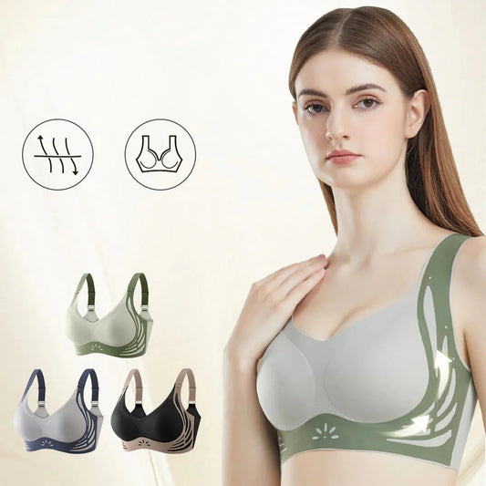 Koop 2 krijg 1 gratis (3st)❤️Anti-Sagging Draadvrije Push-Up BH