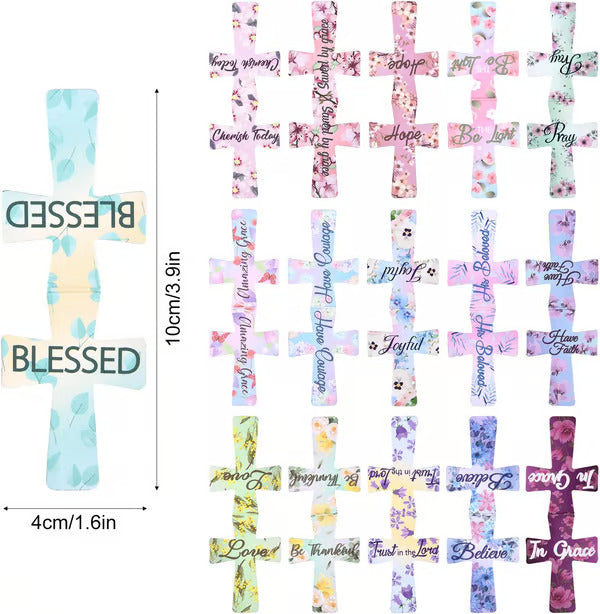 📖Magnetische kruis boekenleggers - Perfect cadeau voor bijbelstudies, leraren & studenten 🌸✝️