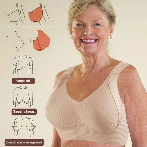 Koop 1 krijg 2 gratis🎁Gebreide push-up bh voor vrouwen met verstelbare baleinen