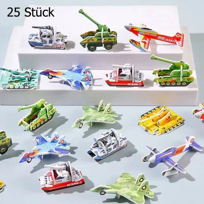 🧩 KERSTAANBIEDING 60% KORTING! ✨ Educatieve 3D-cartoonpuzzel – 57 stukjes in felle kleuren voor creatief leren voor kinderen 🎨