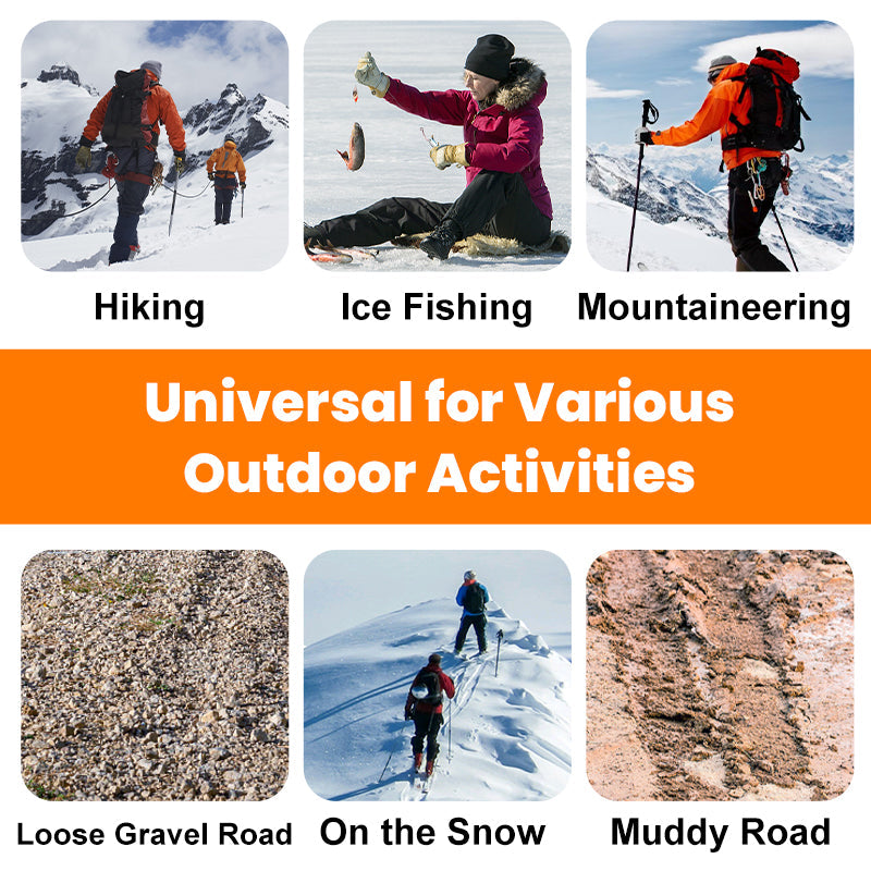 🔥HOT SALE🔥Anti-slip stijgijzers voor Outdoor Schoenen & Laarzen