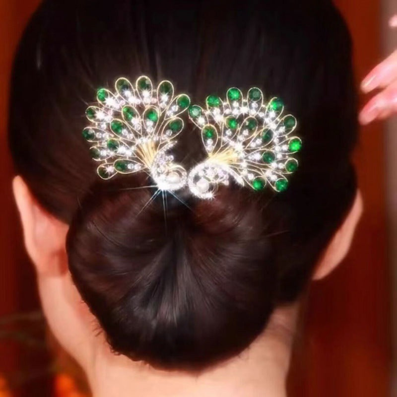 【💞Koop 1 en krijg 1 gratis】🦚Fashion Retro Pauw Haaraccessoires