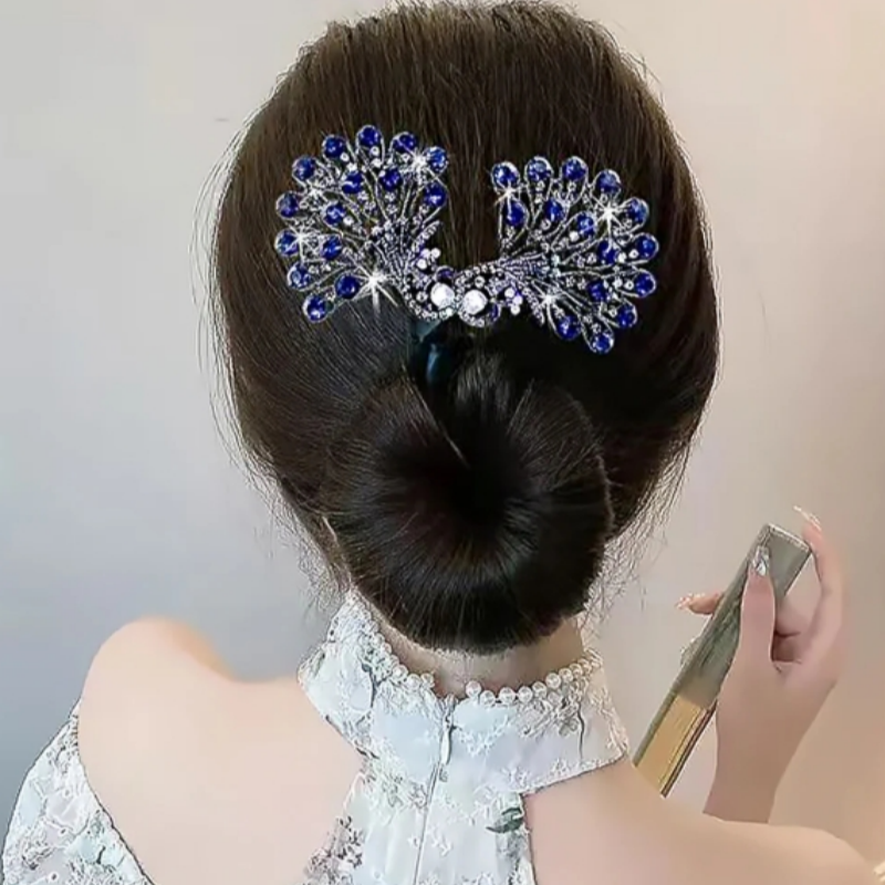 【💞Koop 1 en krijg 1 gratis】🦚Fashion Retro Pauw Haaraccessoires