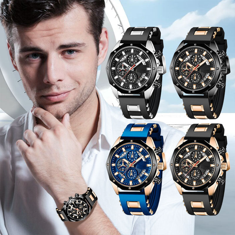 🔥Hot Sale🔥Groot wijzerplaat kalender quartz zakhorloge