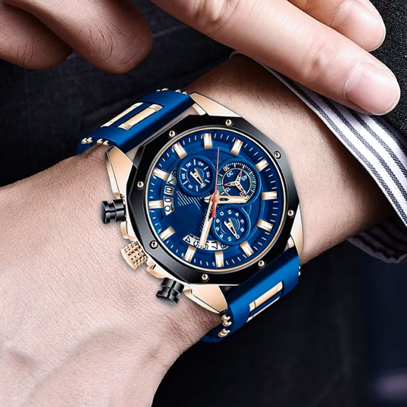 🔥Hot Sale🔥Groot wijzerplaat kalender quartz zakhorloge